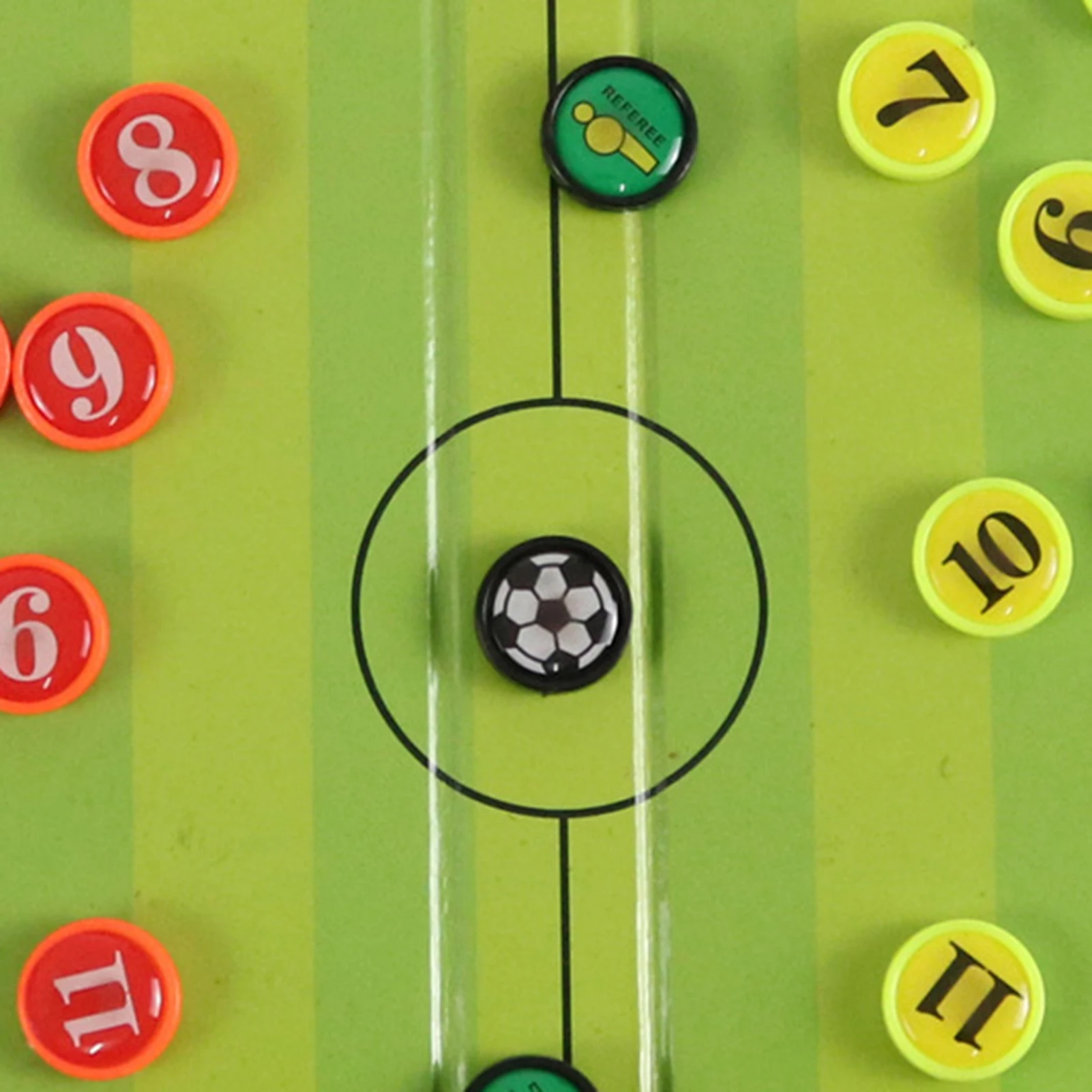

Zipped-up Football Tactics Board Anti-slip Coach-clipboard Transfer Hand for Tactical Football Setup