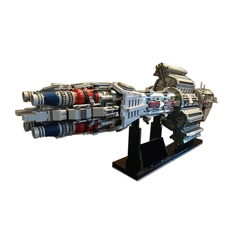 

High-tech Military Weapon 12902 EAS-Agamemnon Building Block MOC Space Warfare Series Model Brick Parts Kids DIY Toys Gifts
