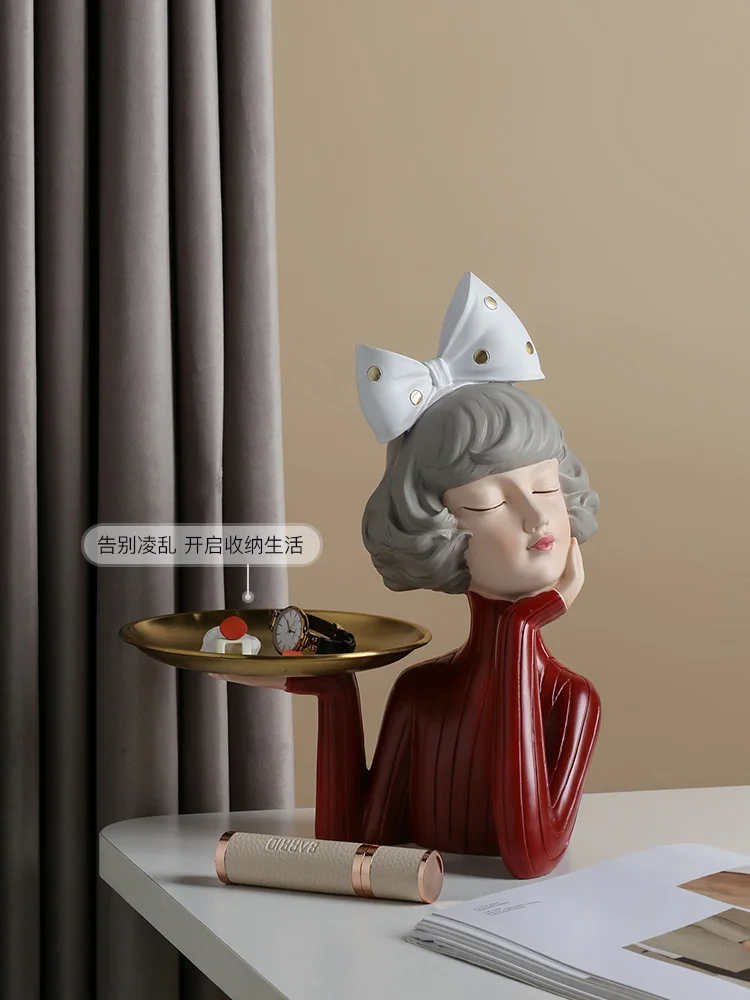 

Nordic Home Decoration Modern Luxury Home Decor Aesthetic Room Decor Living Room Creative Ozdoby Do Pokoju Figurines BE50BJ