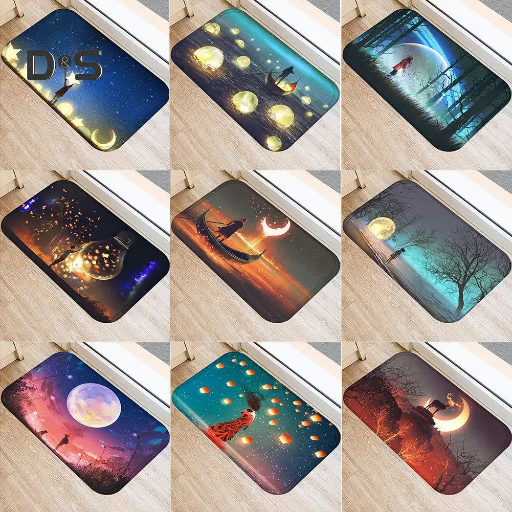 

Anti-Slip Door Carpet Decorations Home Living Room Corridor Mats Entrance Carpet