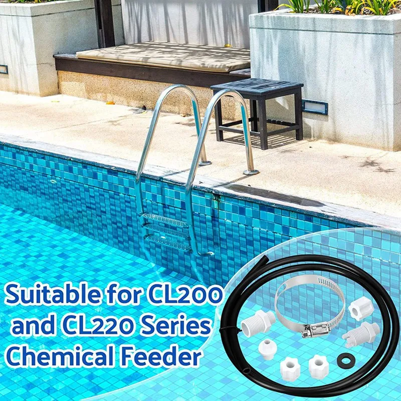 

Offline Feeder Connection Pack With Saddle Clamp Swimming Pool Accessories PVC For Hayward CL200 CL 220