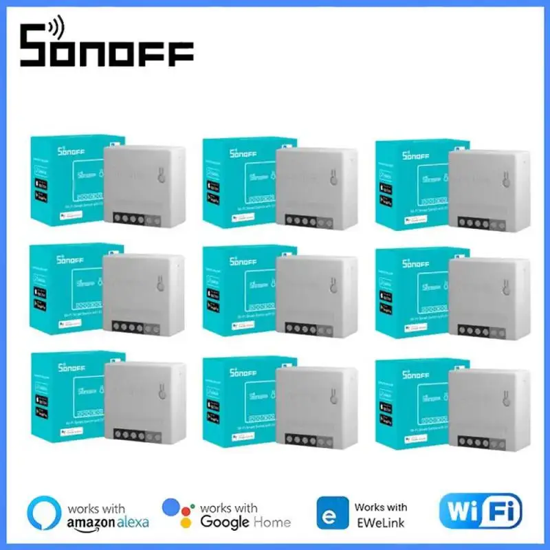 

Смарт-выключатель SONOFF Mini R2 с поддержкой Wi-Fi и таймером