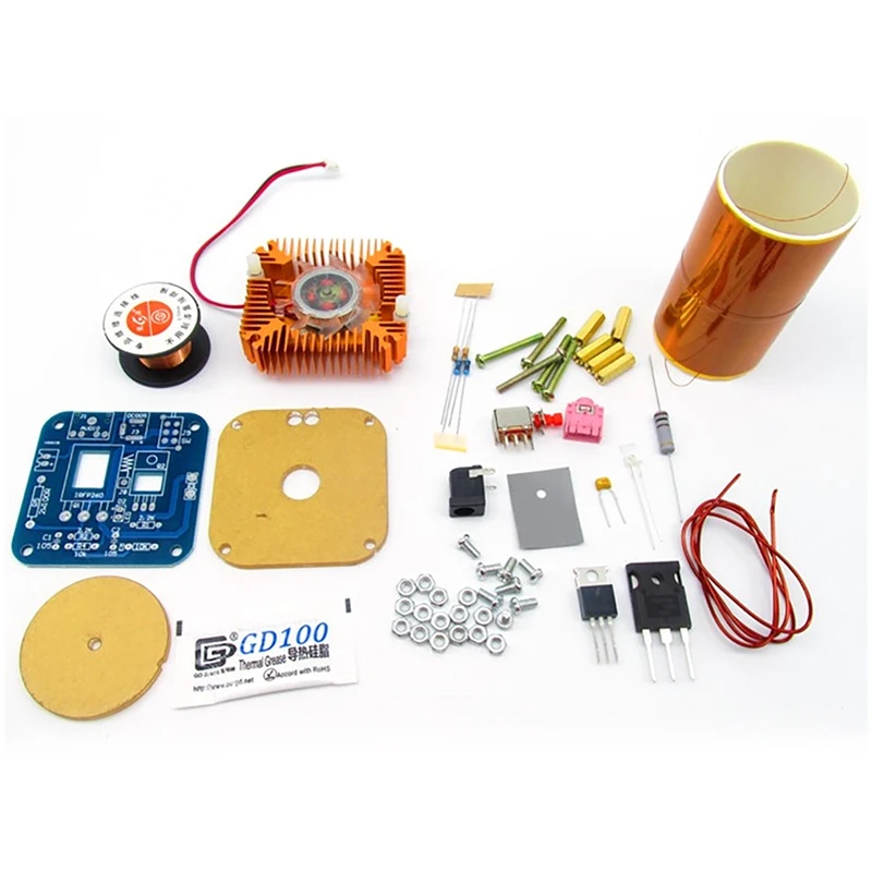Вращающаяся музыкальная катушка DIY Kit ZVS
