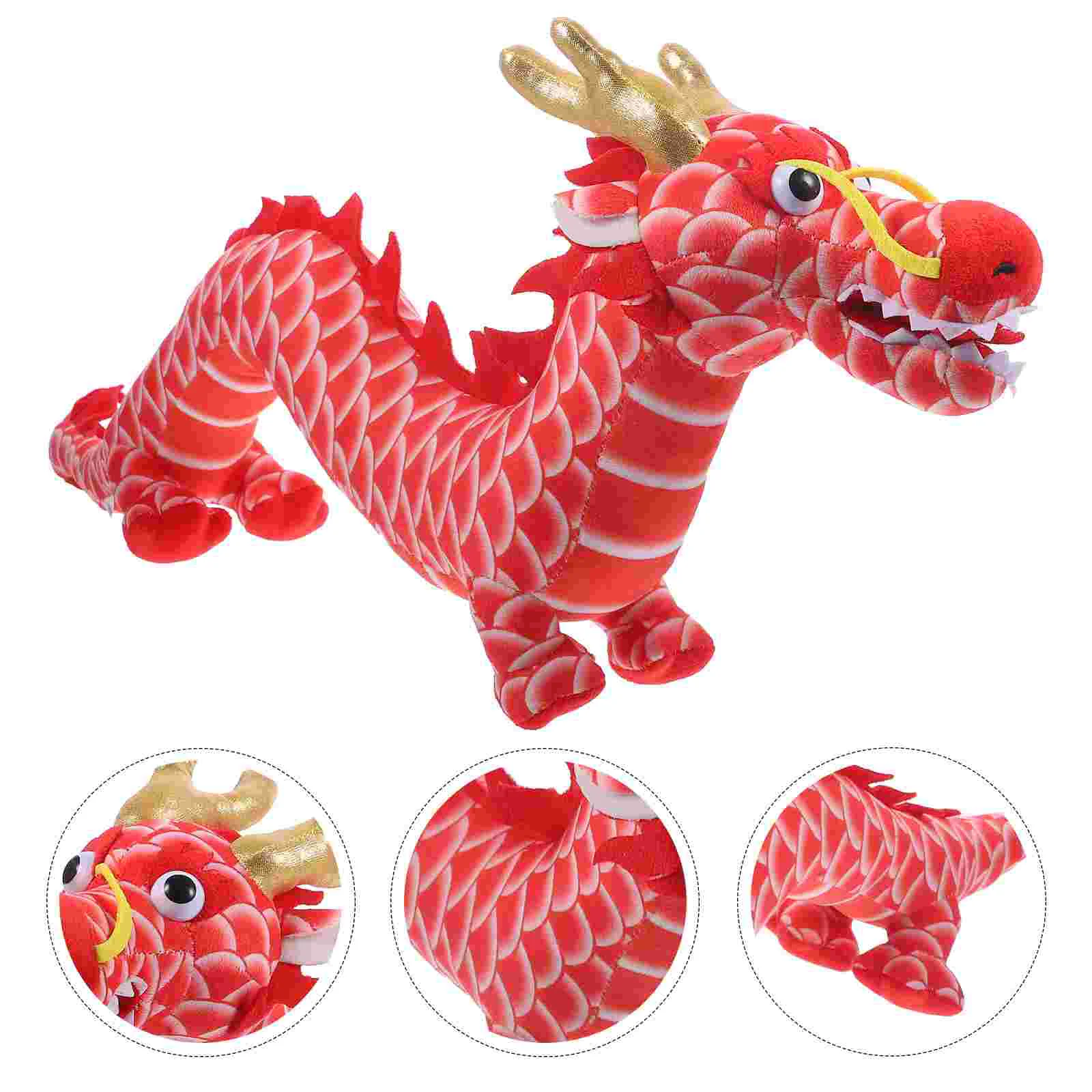 

Spring Festival Dragon Mascot Stuffed Chinese Dragon Zodiac Dragon