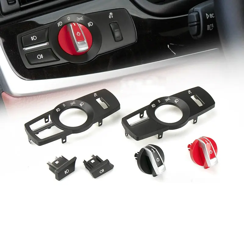 

Headlamp switch knob Applicable to 5 , 7series 520 525 528 730 X3 X4 Headlamp switch knob Light controller Fog lamp p