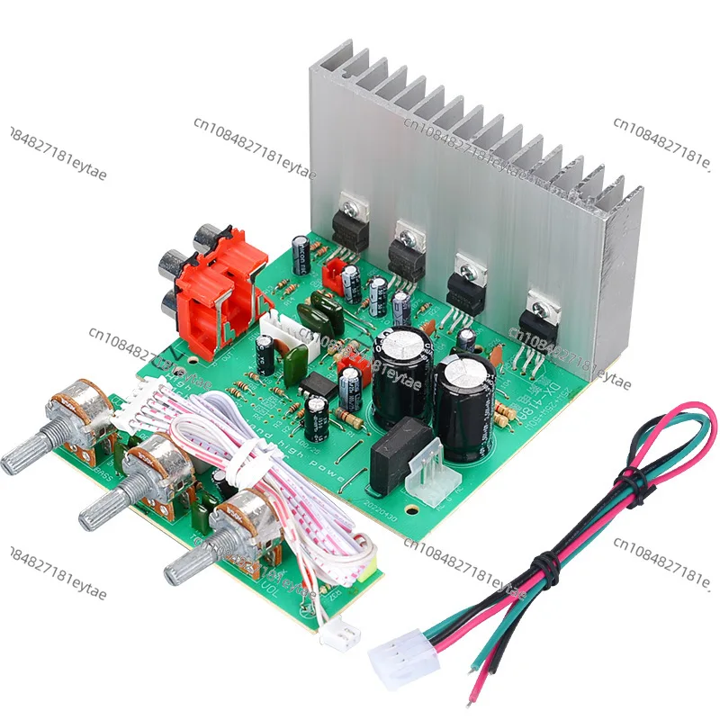 DX-418 2 1 канала панель усилителя мощности сабвуфера 60Wx3