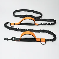 dog run elastic step comfortable elastic dog leash dog accessories leash pet dog supplies fashion night reflective rope