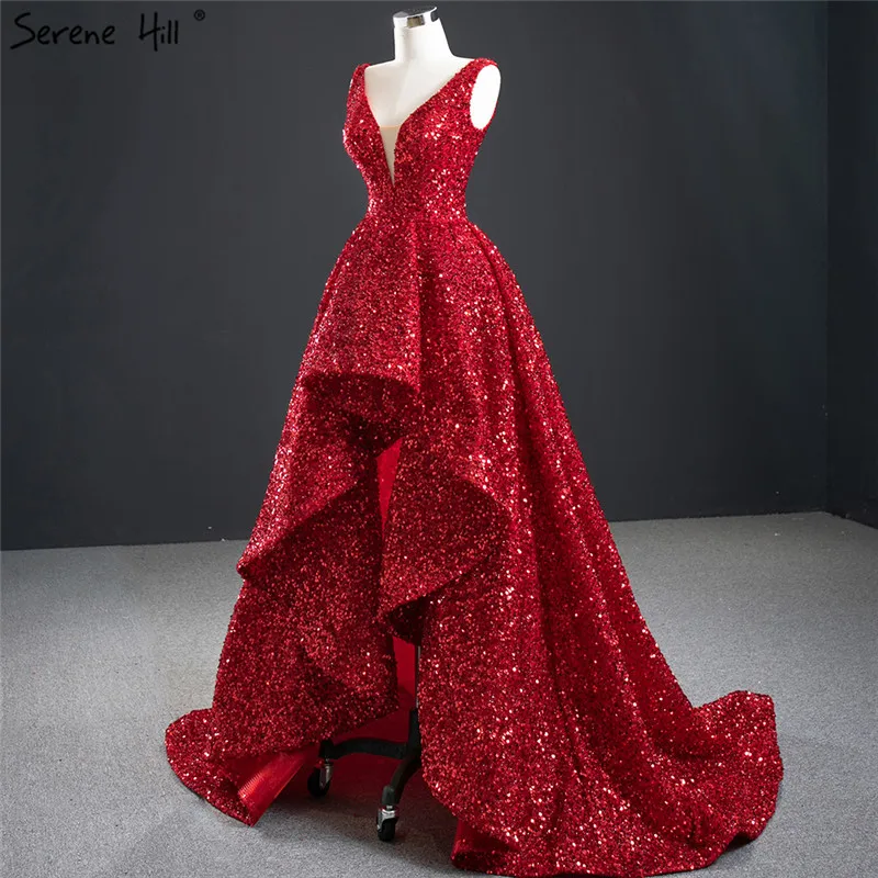 Sexy Women's Red Luxury Dress Bride V-neck Sequins Sparkling Poncho Dress Mermaid Tuxedo Party Dresses Bridesmaid Guest Evening