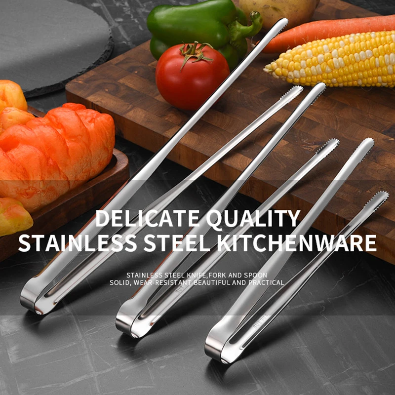 Щипцы Для Барбекю Из Нержавеющей Стали 304 Кухонные Аксессуары Мяса И Еды