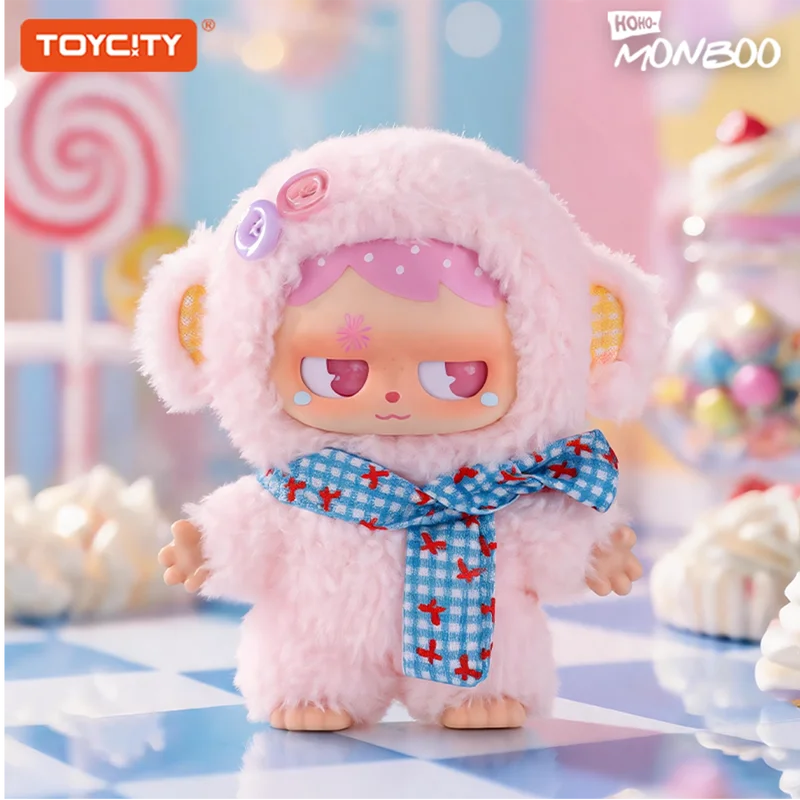 Фото Новая оригинальная серия Monboo Mini Candy House: милые виниловые плюшевые куклы в слепых коробках, подвески для сумок, модные игрушки, подарок-сюрприз. №3