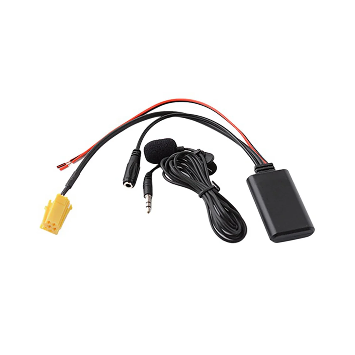 

Car Radio 6Pin Mini AUX IN Replacement 3.5MM Audio Bluetooth Microphone C