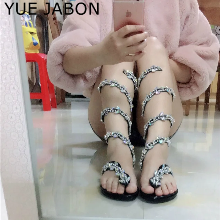 

Женские туфли на высоком каблуке, серебристые пикантные туфли для вечеринки, со змеиным принтом, сандалии на плоской подошве, туфли-шпильки ...