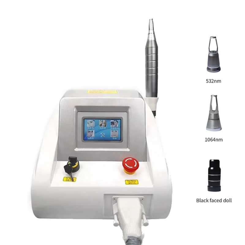 

New Pico Picosecond Portable Q-Switched Nd Yag Laser 1064nm 532nm 1320nm Carbon Laser Peeling Tattoo Speckle Removal CE Machine