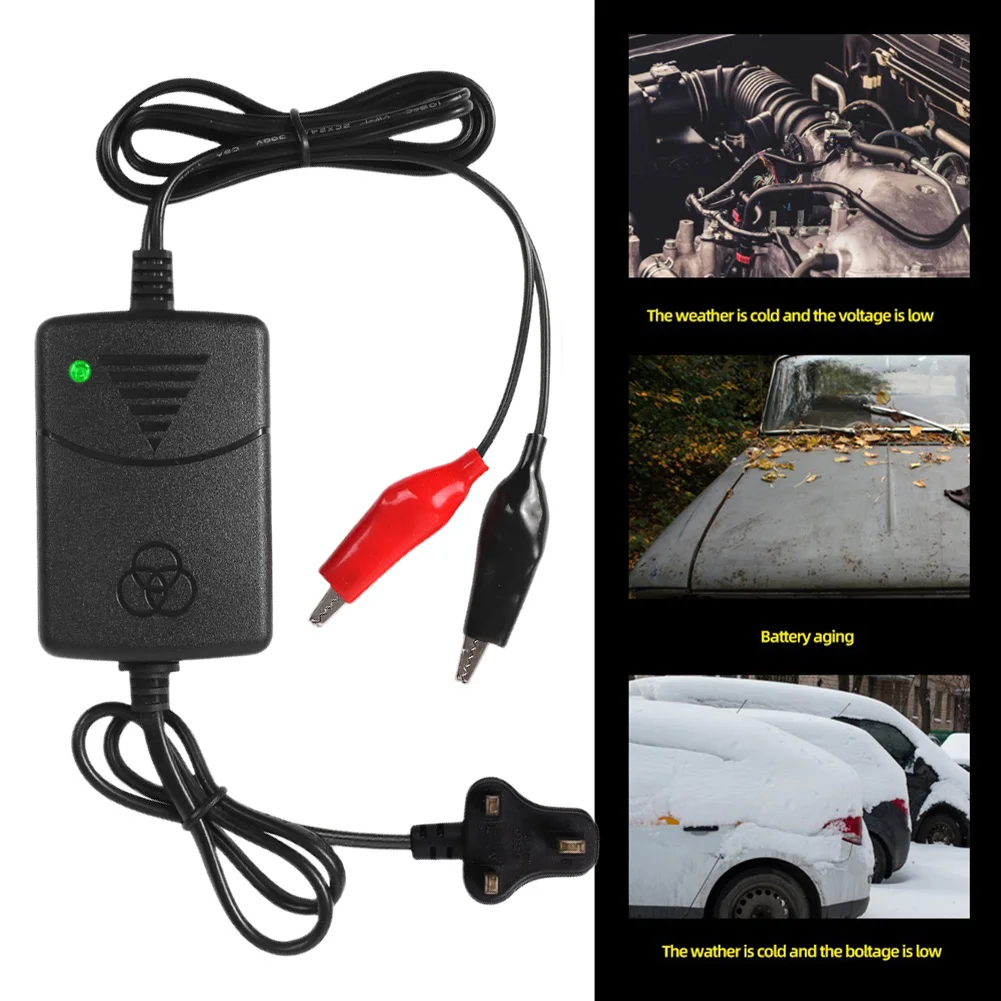 Автомобильное зарядное устройство 12 В интеллектуальное для ремонта 1500 мА