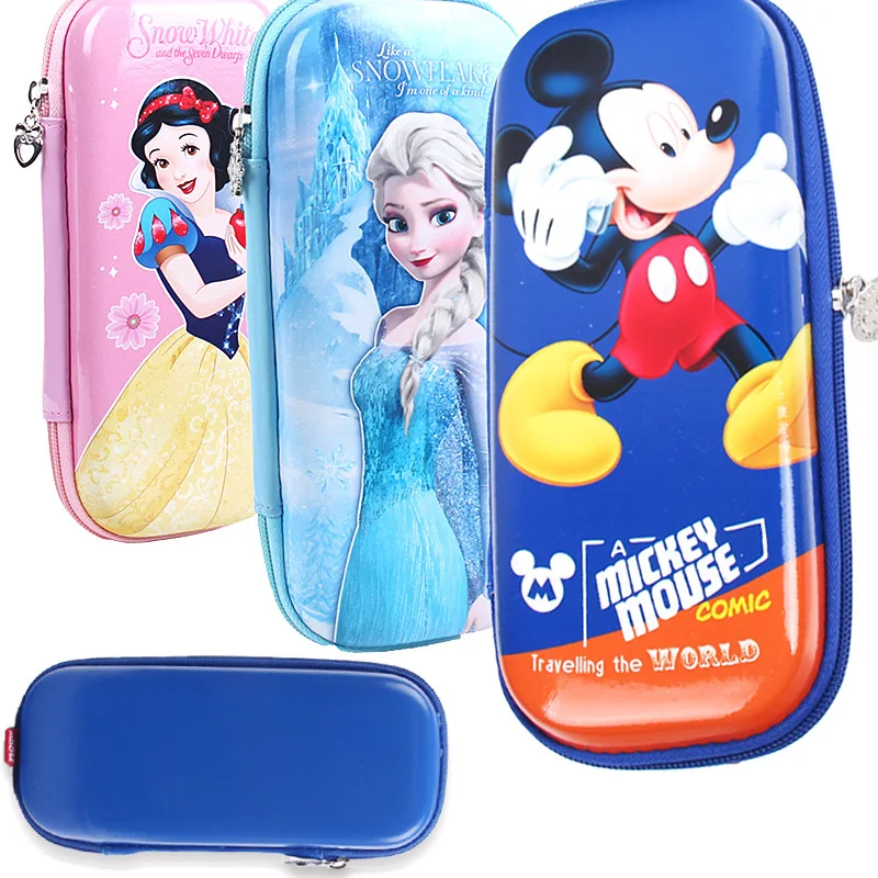 Чехол для карандашей Disney футляр ручек с Микки и Минни Маус Большой Вместительный