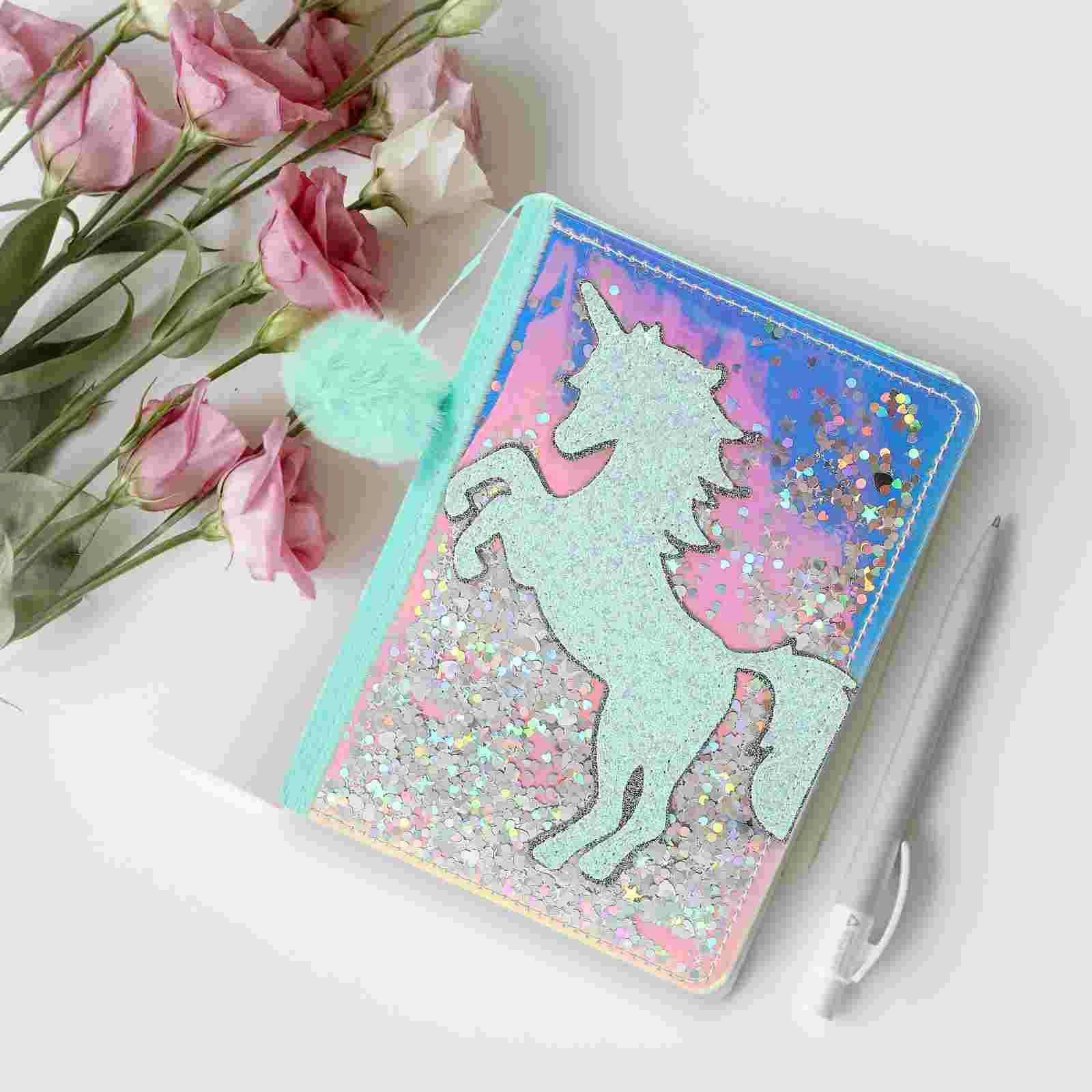 Блокнот с единорогом путешествия письмо мультяшная плюшевая обложка журнал для