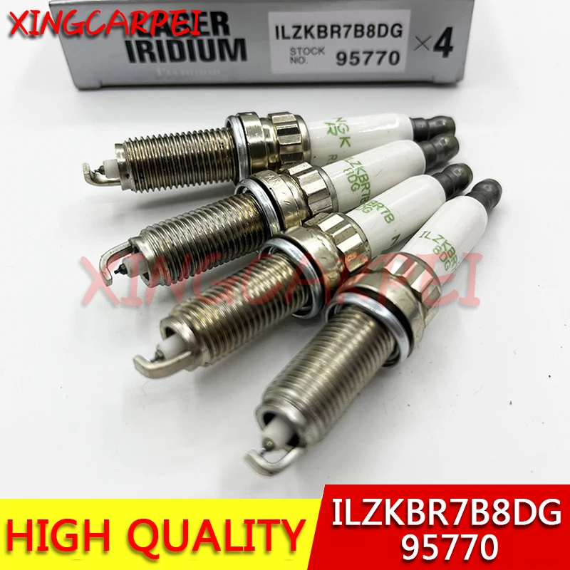 

4 шт. ILZKBR7B8G 95770 лазерная иридиевая свеча зажигания для PEUGEOT 207 208 308 408 508 3008 5008 Citroen C4 C5 DS3 DS4 DS5 1.6