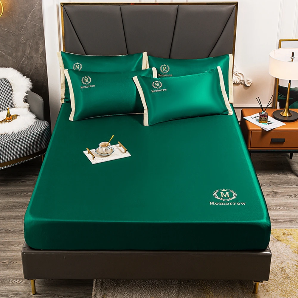 

Розовое Полноразмерное постельное белье с мультяшным принтом, цельное покрывало, нескользящее покрытие, защита детской комнаты, пылезащит...