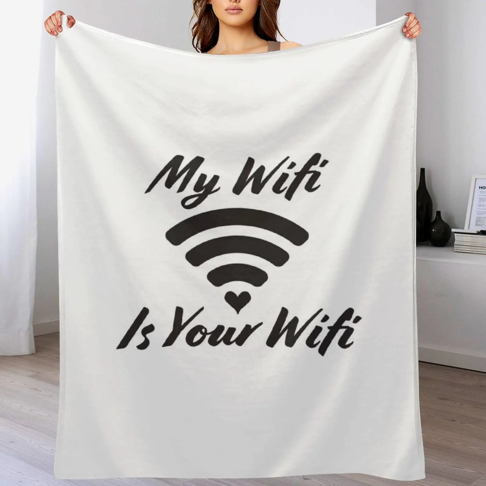Мой Wi-Fi-это ваше одеяло с Wi-Fi для декоративных диванов