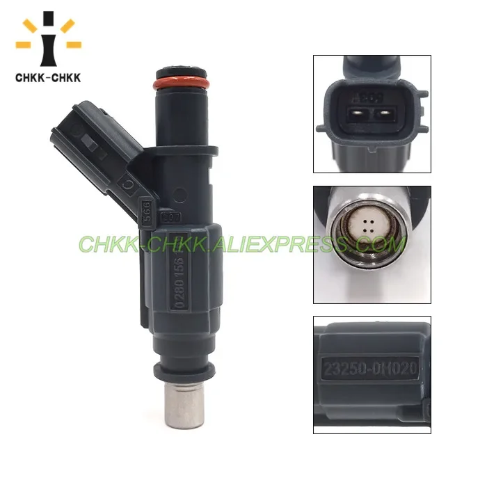 Фото CHKK-CHKK 23250-0H020 23209-0H020 0280156169 Топливный инжектор для TOYOTA General CAMRY ACV36, MCV36 2.4L 2AZFE 2002~2006 232500H020 №3