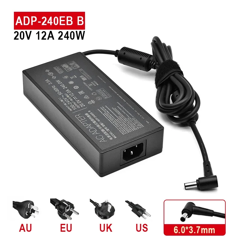 240W ASUS ZenBook Pro Duo OLED UX582 Adaptateur CA Chargeur - Europe