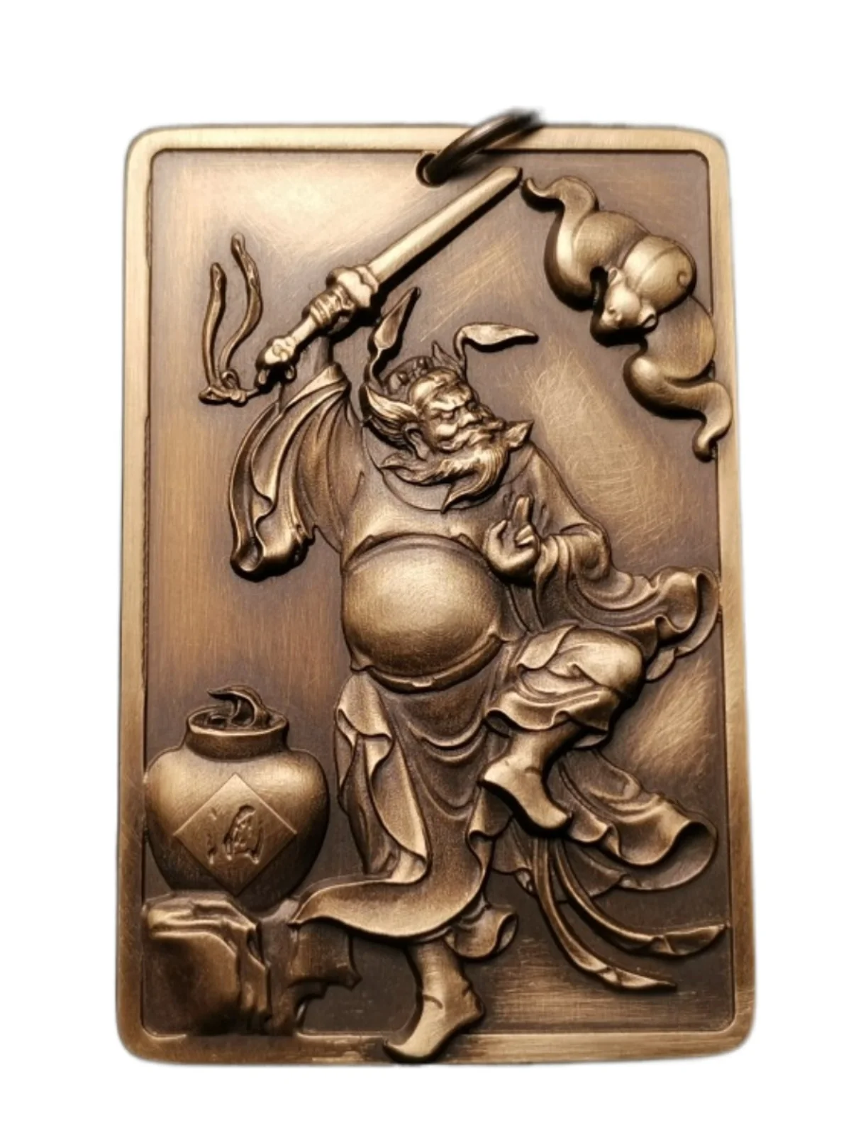 Sipei медный рельефный Taoist благоприятный фотоэлемент раньши подвесная тарелка Nafu