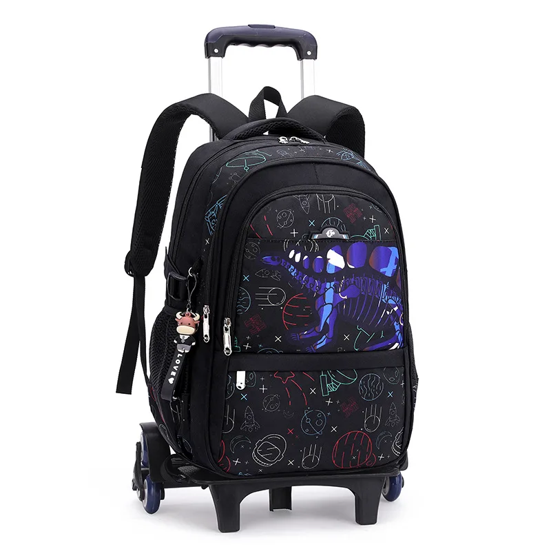 Trolley Children School Bags Mochila Kids Backpacks With Wheel Trolley Luggage For Girls Boys backpack Escolar Backbag Schoolbag