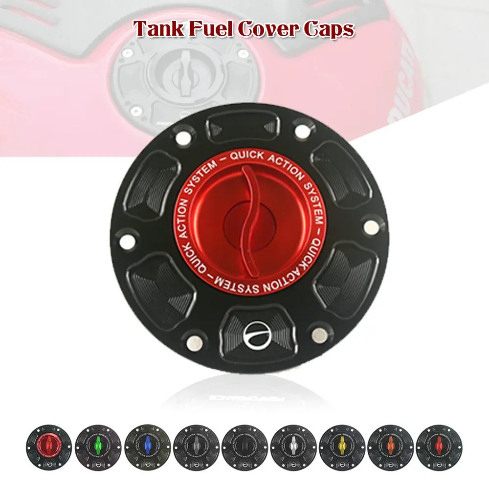 

CNC Keyless Racing Quick Release Motorcycle Tank Fuel Caps Case Gas Cover for MV Agusta BRUTALE 675 800 RC/RR 2012-2020