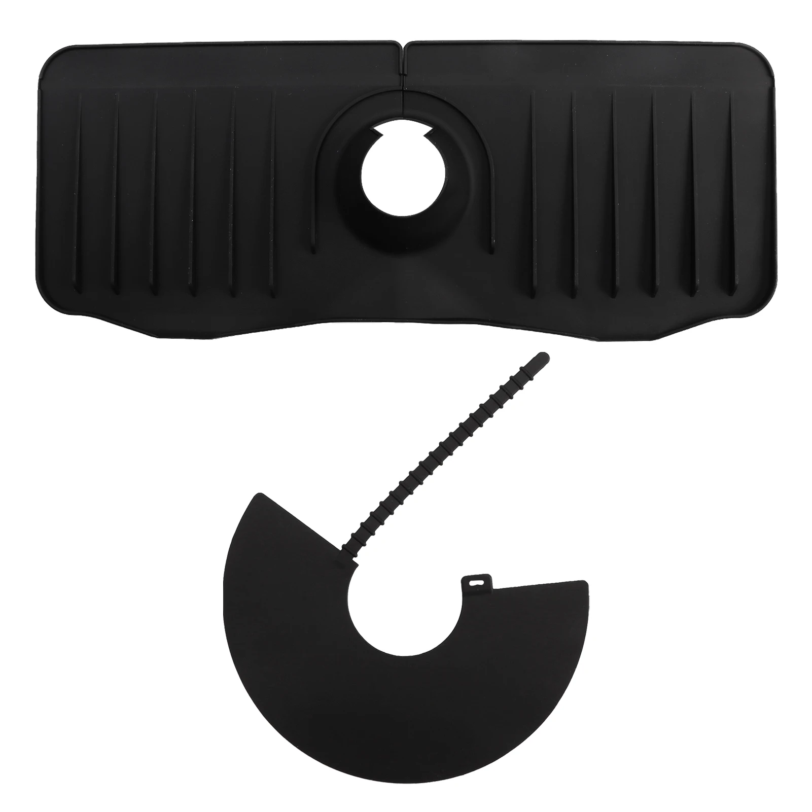 Брызговик для кухонной раковины универсальный умывальник однотонный легко