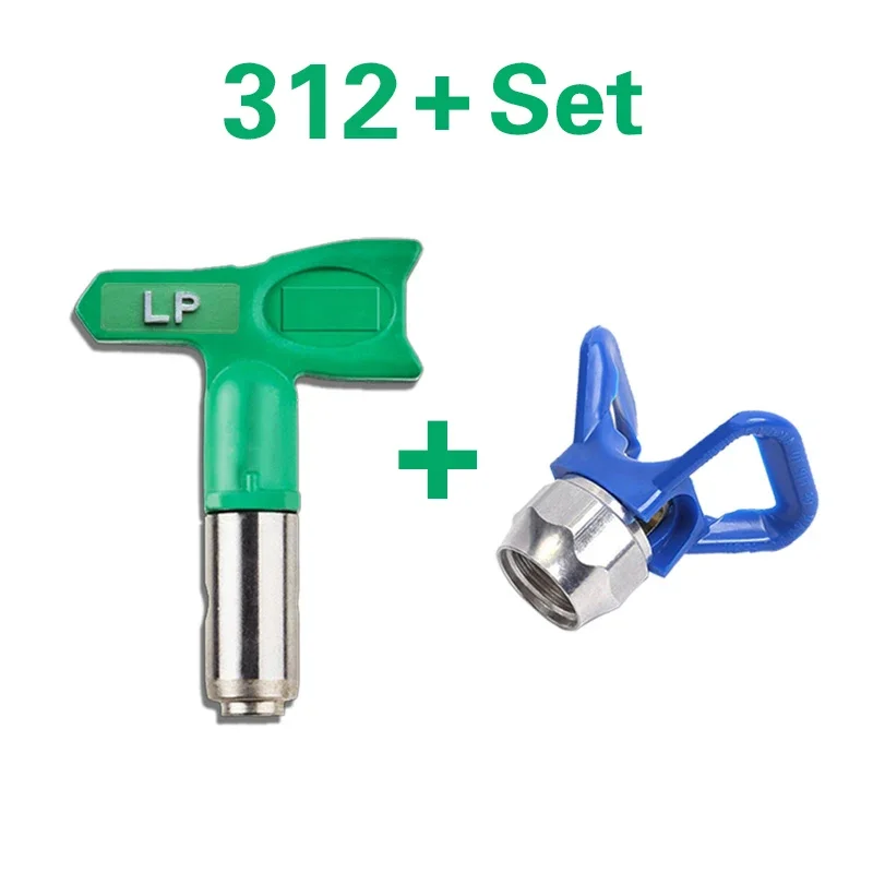 

Набор наконечников для распылителя, комплект наконечников для безвоздушного распылителя, сопло 1-5 серии, низкое давление с защитной насадкой 7/8 для титана/Вагнера, безвоздушный распылитель краски