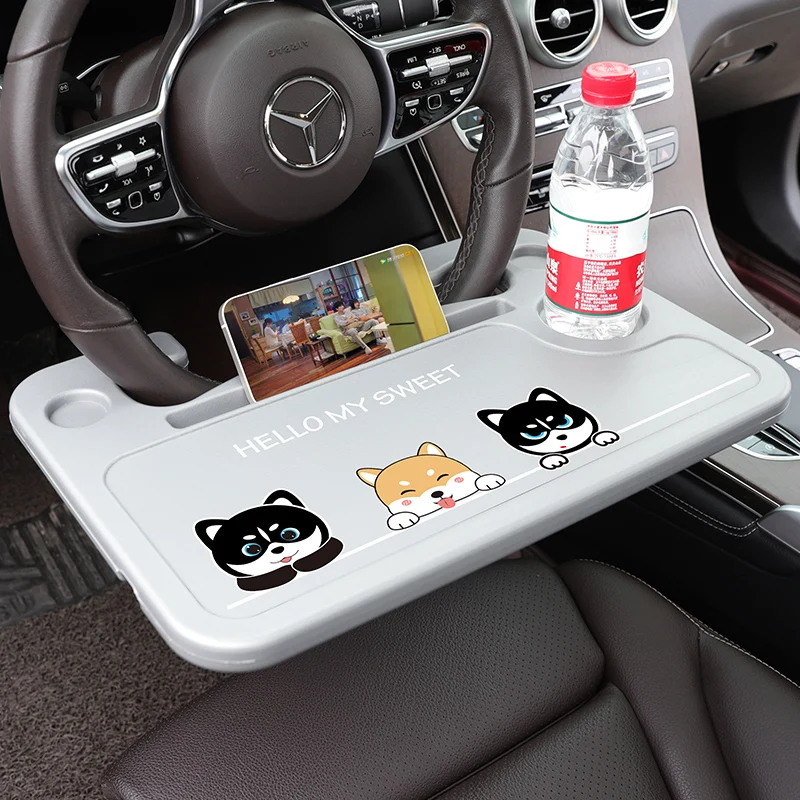 

Car steering wheel desk tray tables portable steering wheel tray table