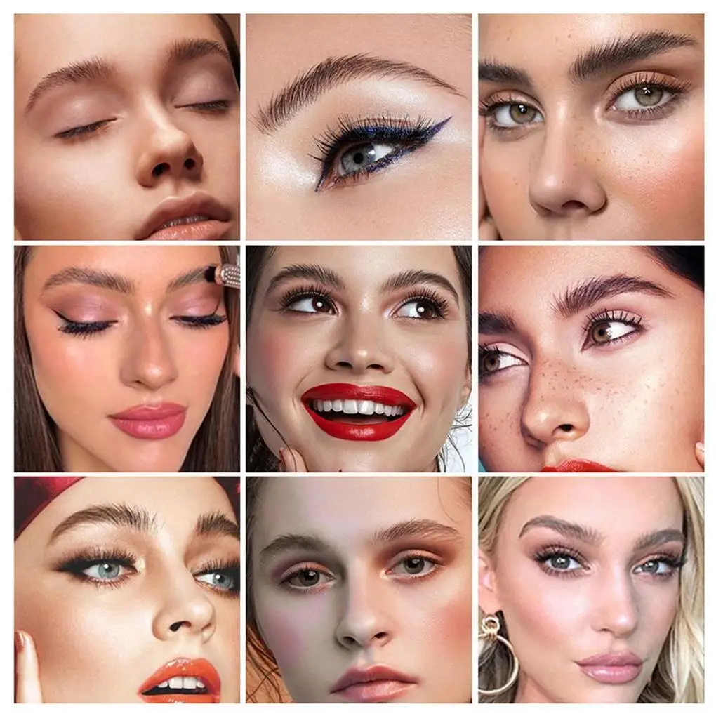 Набор для окрашивания бровей аксессуары женская косметика глаз набор фитинги