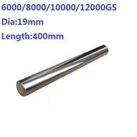 1pc d19400mm 6000gs 12000 gauss strong neodymium magnet bar iron material removal 19400 19x400 19mmx400mm