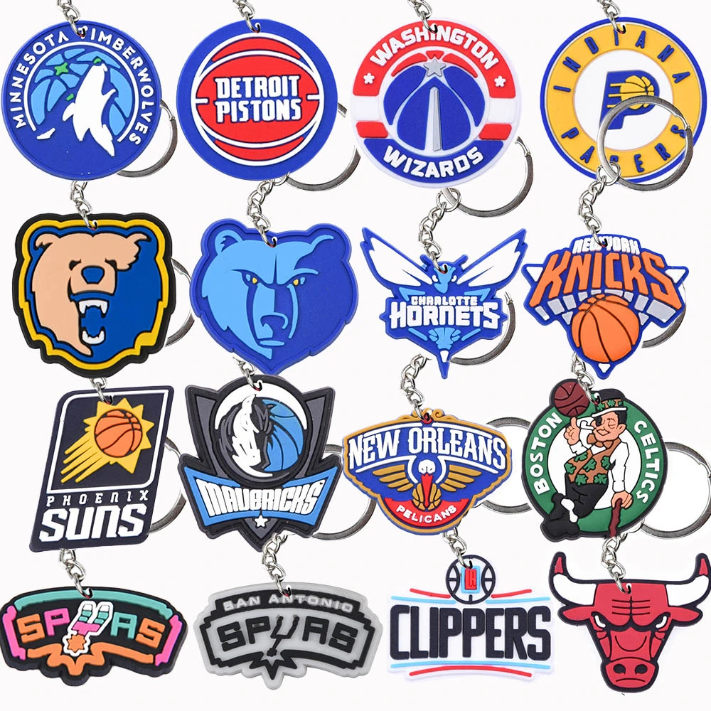 1 шт. забавные спортивные брелки с мультяшными животными брелоки для мальчиков и