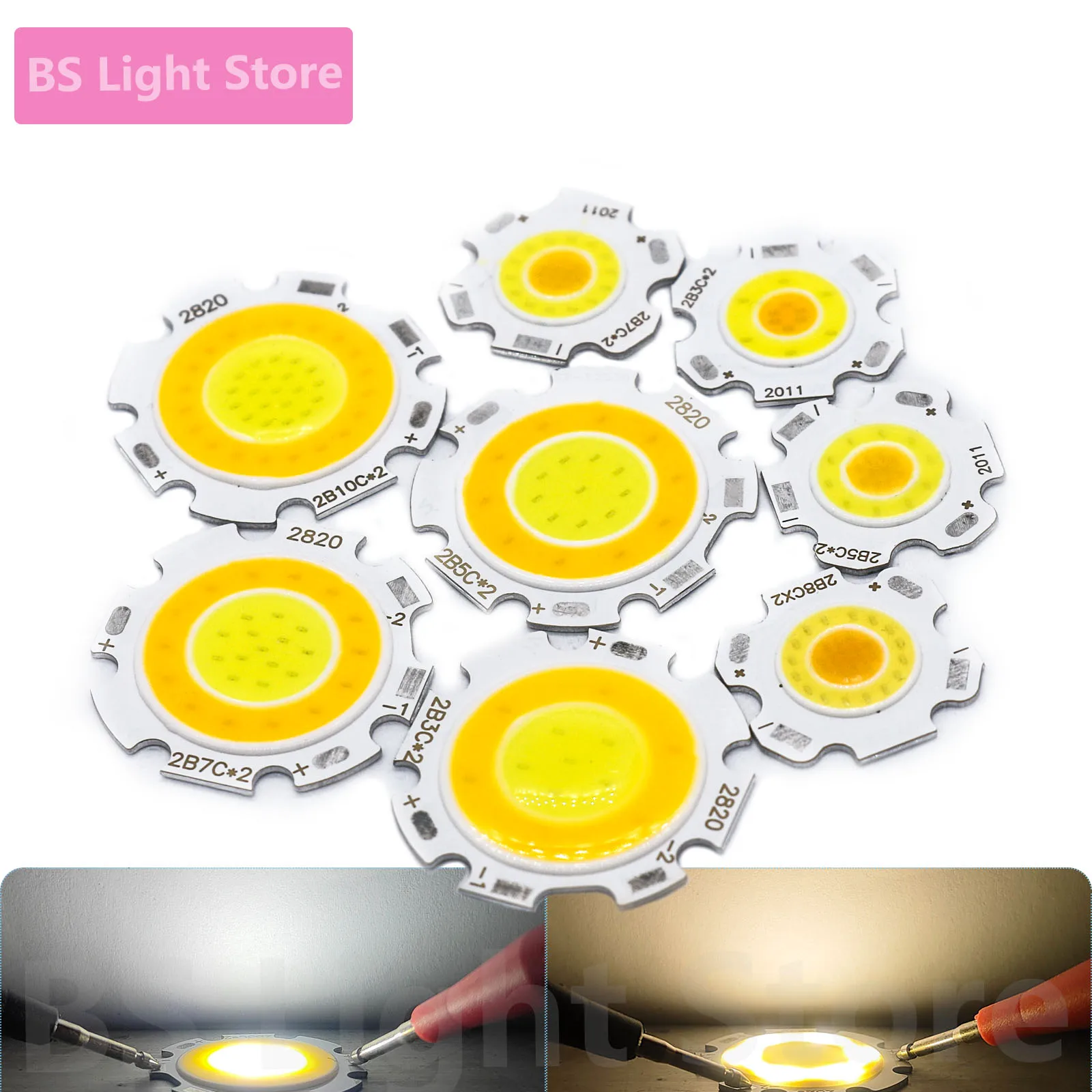 

Светодиодный чип 2011/2820 мм, двухцветный, 3/5/6/7/10 Вт