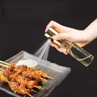 Пульверизатор для барбекю, кухонный бытовой стеклянный диспенсер с пульверизатором для оливкового масла, специй, салатов, выпечки