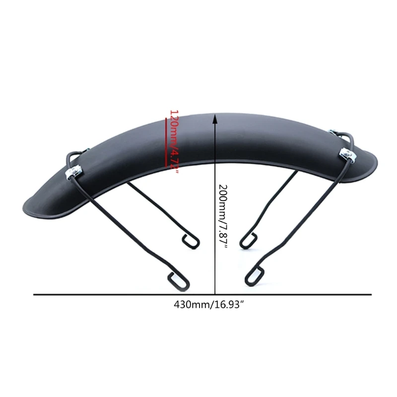 

Universal Motorcycle Mud Flap Guard Fairing Mudguard Cover for CG125 R1200GS Z1000 Front Wheel Extension