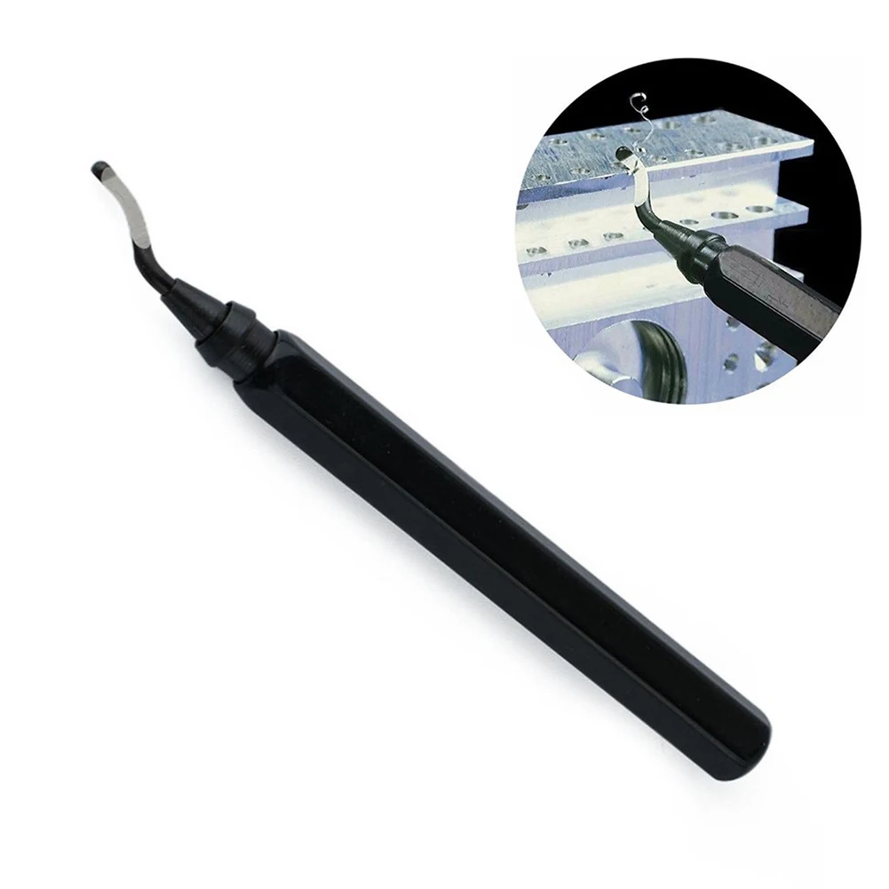 1 Pc Deburring Handle With Blade RB1000 Repair Deburring Tool Kit Rotary With Blade Remover For Plastic Copper Deburring Tools
