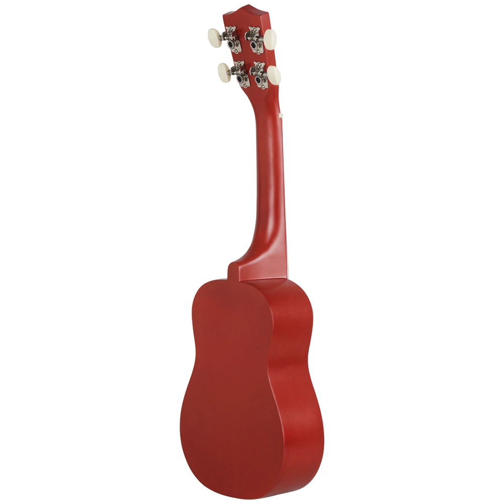 Укулеле IRIN 21 дюйм 4 струны гавайская гитара милый медведь сопрано красная