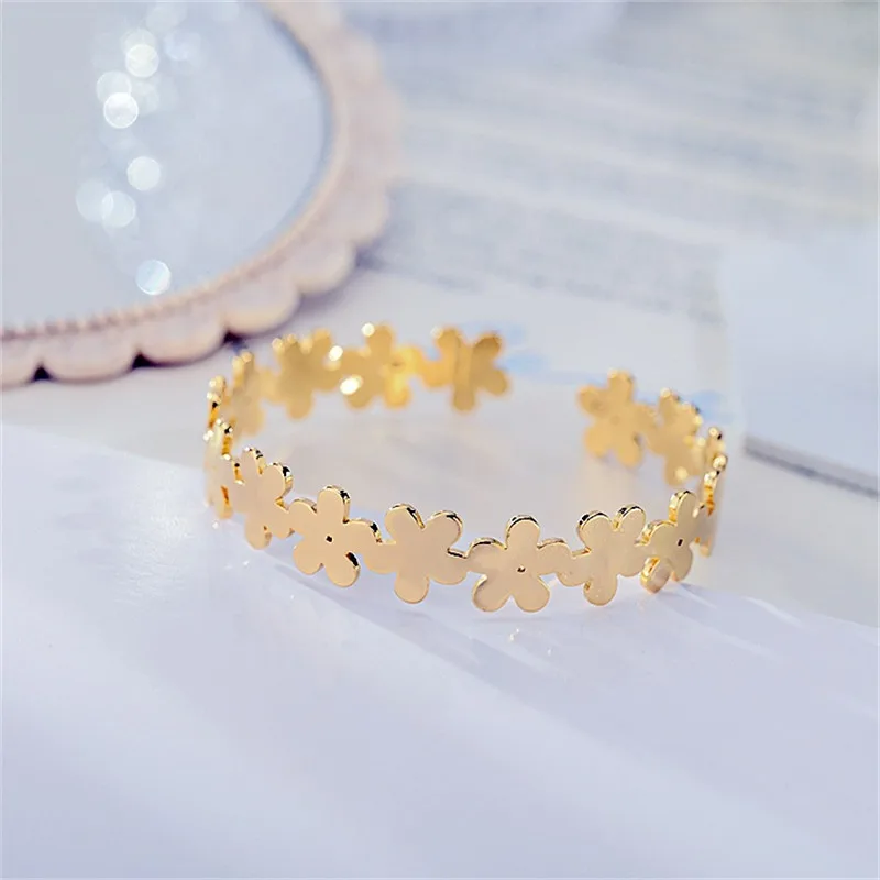 316L простой тренд из нержавеющей стали с цветочным отверстием регулируемый