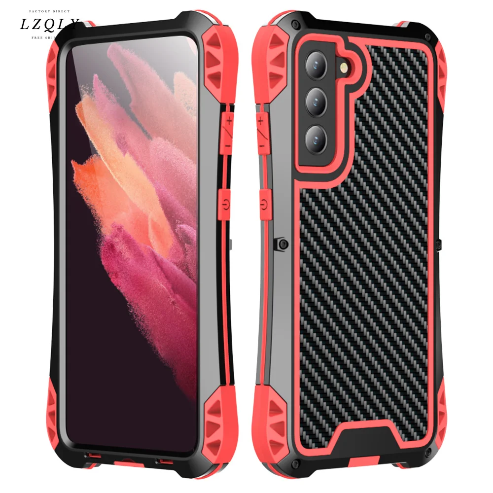 

Armor Built in Screen Protector For Samsung Galaxy S21 FE 5G 2022 Case Heavy Duty Protection Coque Funda Shockproof Phone Cover