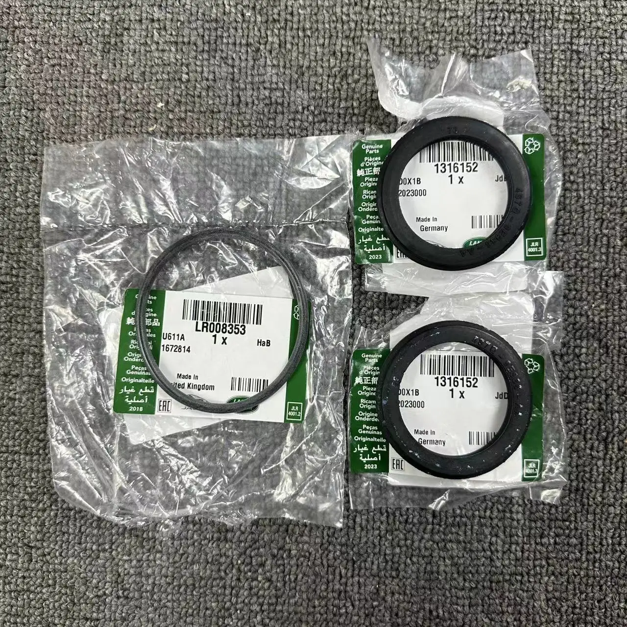 

Уплотнитель корпуса дизельной дроссельной заслонки 2,7 V6 3,0 24 В, Уплотнители для LAND ROVER LR3 RANGE ROVER SPORT VELAR ALL NEW DISCOVERY LR008353 1316152