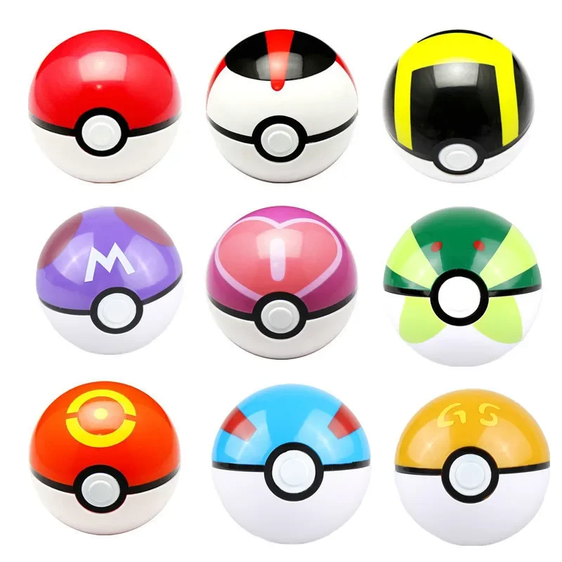 Фото 1 шт., фигурки героев Pokeball, ПВХ TAKARA TOMY, модель покемонов, игрушка из ПВХ, милый шар эльфа, украшения, куклы для детей, подарок №1