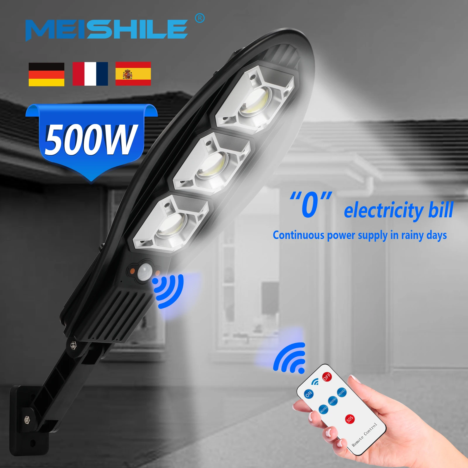 Светодиодные солнечные уличные фонари настенные светильники на солнечных