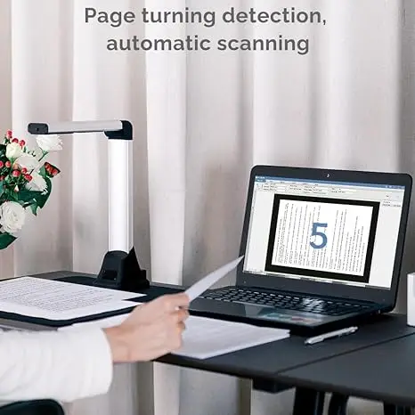 8 Мп легко носить с собой книги и файлы A4 Интеллектуальный сканер документов OCR