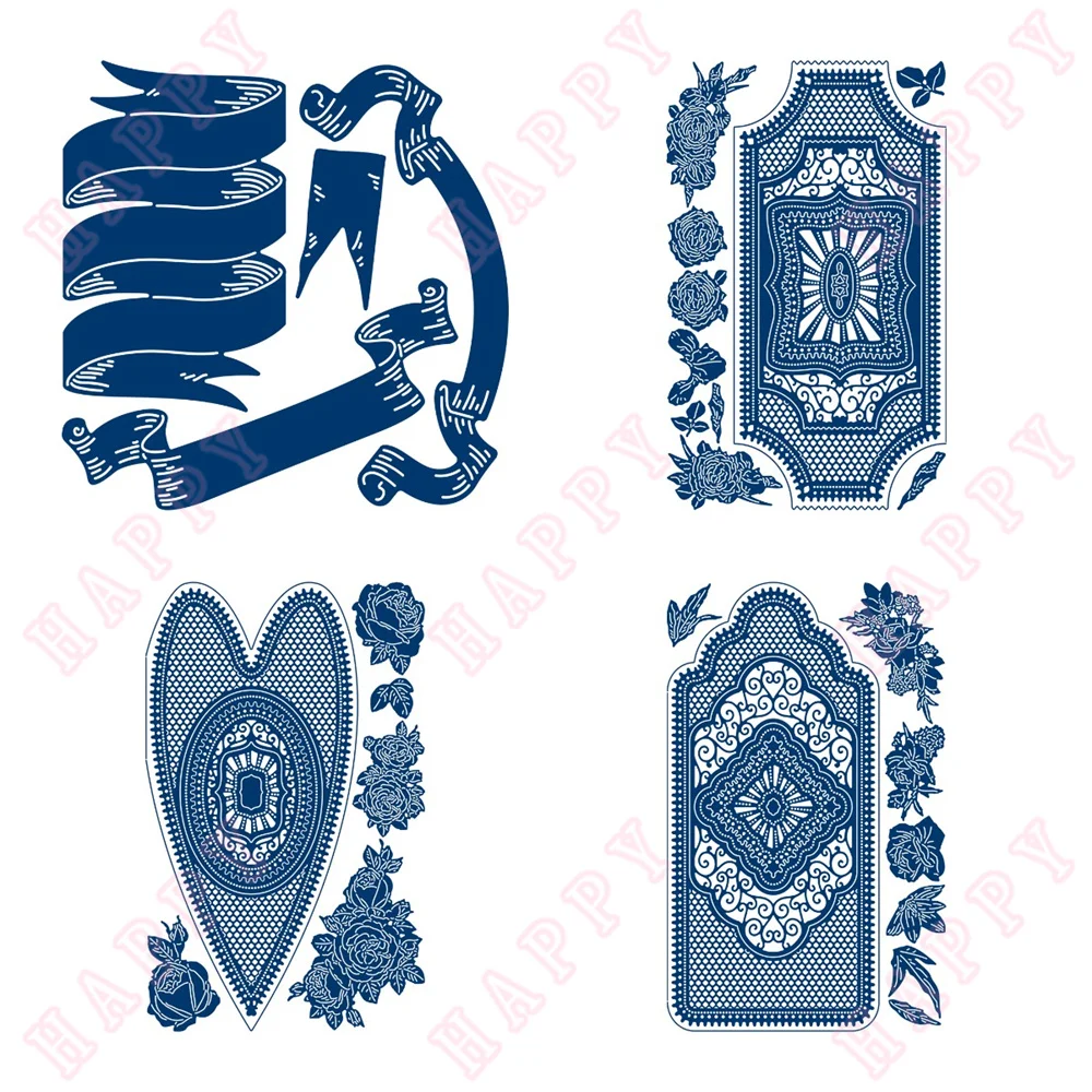 

2022 Metal Cutting Dies Affixed With Love Notes Diy Diary Craft Making Greeting Card Scrapbooking Decoration Embossing Template