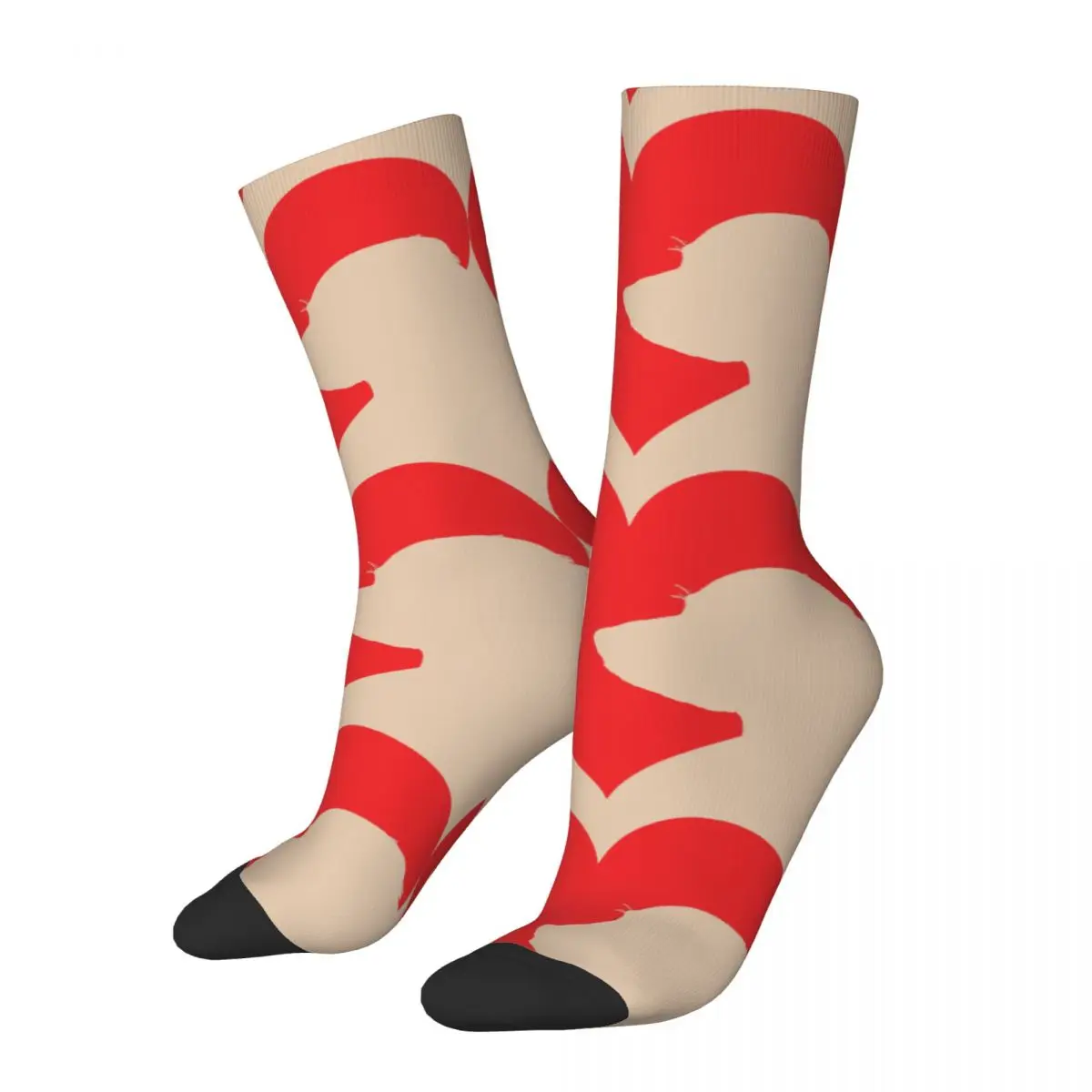 

Носки компрессионные мужские в стиле ретро с принтом лабрадора