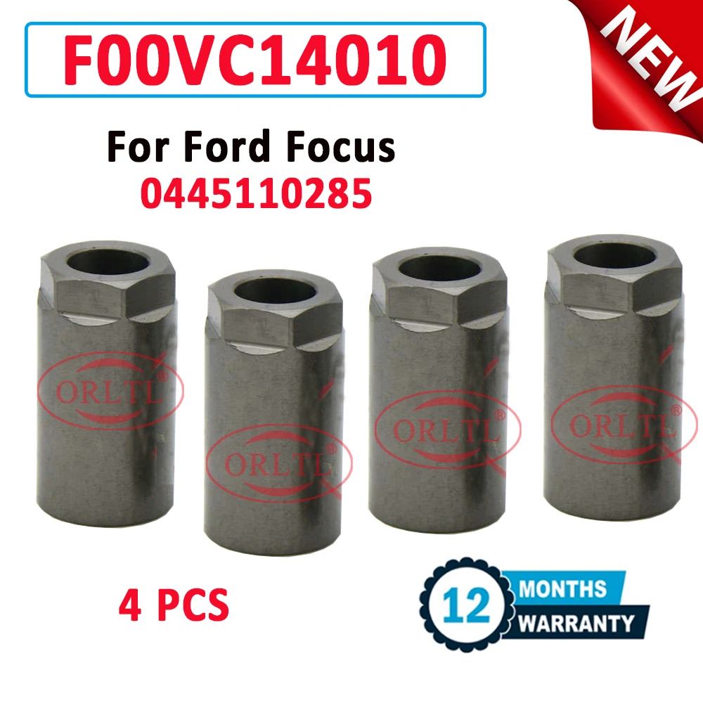 

4 шт. ORLTL F 00V C14 010, крышка форсунки дизельного топлива F00VC14010, гайка топливной форсунки для Ford Focus 0445110285 0 445 110 285