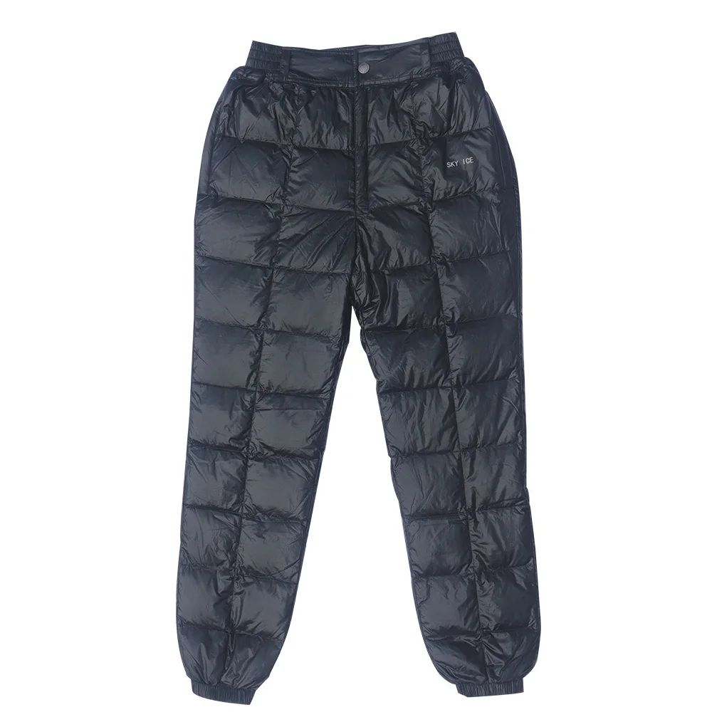 Зимние Лыжные Брюки Унисекс С Наполнителем Из Гусиного Пуха Теплые
