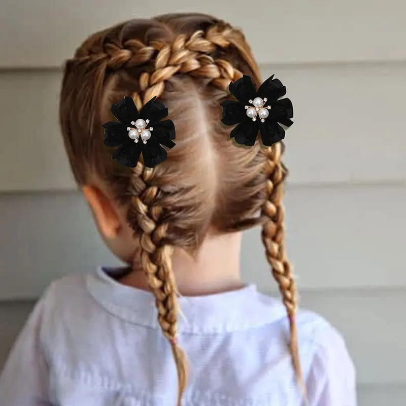 2 шт. заколки для волос с искусственным жемчугом